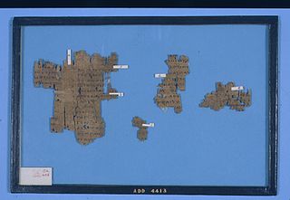 Irenaeus' writings  on papyrus